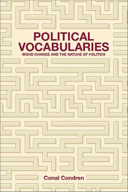 Book cover image for Political Vocabularies ISBN: 9781580465823